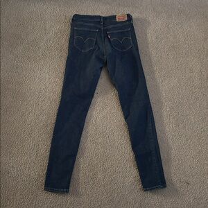Levi's 720 High Rise Super Skinny Denim Jeans size 28